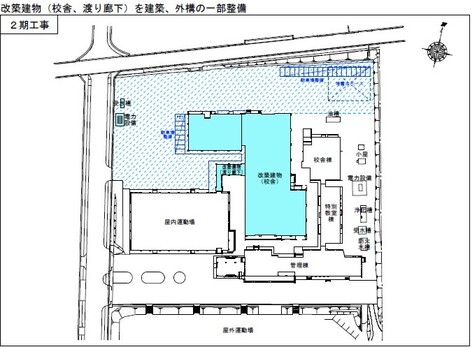 五戸中改築2期工事